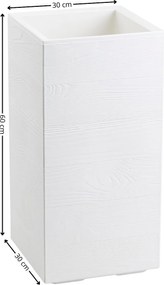 Květináč na kolečkách BETONIQUE 30x60 cm - výber z 7 prevedení