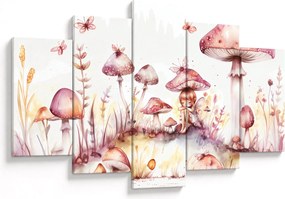 Obraz - Ružová víla (150x105 cm)