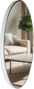 Nástenné zrkadlo Elsie XL 323832 - 80x80 cm - Strieborná