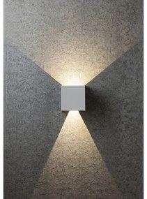 Redo 90294 - LED zunanja stenska svetilka VARY 2xLED/10W/230V 3000K IP54 bela