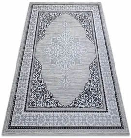 Koberec GLOSS 8490 52 Ornament - slonia kosť, sivý