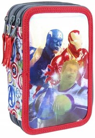 bHome Školský peračník trojposchodový s náplňou Avengers