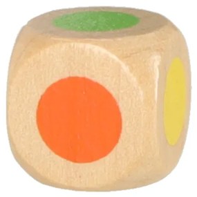 KIK Balančná hra Balancing Moon, drevená Montessori skladačka s 18 farebnými kockami