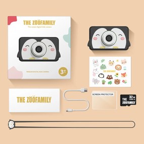 Detský digitálny fotoaparát Zoo Friends - tučniak
