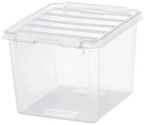 SmartStore Úložný box s bielymi klipmi Classic, 3 l, 3 l