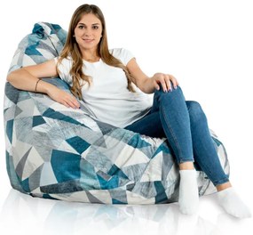 Sedací vak DROP XXL abstract