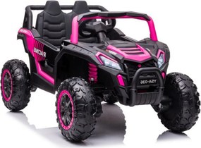 LEAN CARS Elektrické auto na batérie YSA036 ružové 4x4