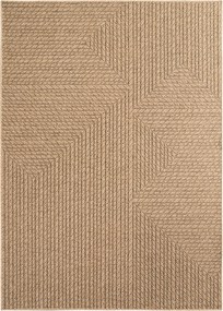 Ayyildiz, Kusový koberec Timber 1404 beige - na von aj na doma, 140x200, béžová, chodba / predsieň