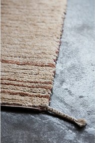 Bavlnený koberec v tehlovej farbe 170x240 cm Twin Toffee – Lorena Canals