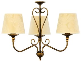 Jupiter 1750 - Luster na reťazi SOFIA 3xE27/60W/230V