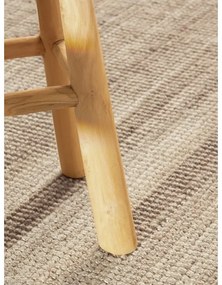 Jutový okrúhly koberec taupe ø 160 cm Bouclé Jaipur – Hanse Home