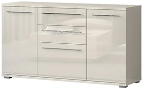 Komoda Piano K150-3K2F/PN-71/KA/71 lakované beige