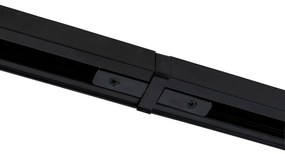 Moderný koľajnicový systém čierny 4-svetlo 1-fázový - Yade