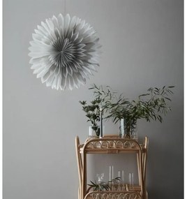 Markslöjd 705841 - Vianočná dekorácia SOLINA 1xE14/25W/230V pr. 60 cm biela