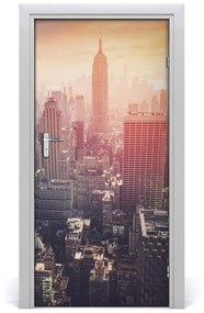 Fototapeta samolepiace dvere New York Panorama 85x205 cm