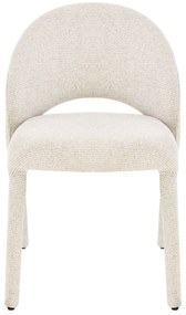 Čalouněná jídelní židle Ella béžová