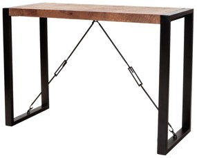 furniture-nabytek.cz - Stolík toaletný z dreva mango a kovu 110x76x40