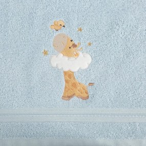 Bavlnený detský uterák BABY41 50x90 cm modrý