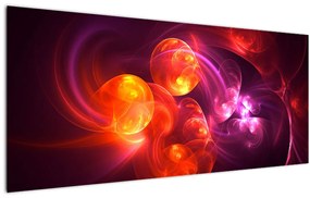 Obraz modernej abstrakcie (120x50 cm)