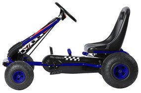 Šliapacia detská motokára, modrá