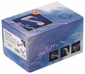 BALLETTO Batéria stojanková drezová s výsuvnou sprchou, rameno 160mm