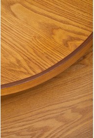 Okrúhly odkladací stolík v dekore borovice ø 60 cm Viborg – Premier Housewares