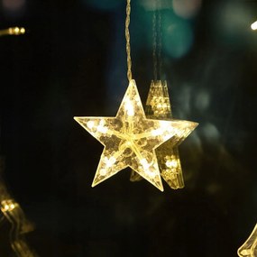 Toolight Tutumi, LED záves 250 cm (CD005) + diaľkové ovládanie, CHR-00331