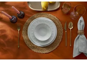 Jedálenská súprava 18 ks biela/porcelán