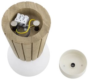 Argon 8973 - Kúpeľňové stropné svietidlo VOLANTE 1xG9/6W/230V IP44 pr. 12 cm béžové