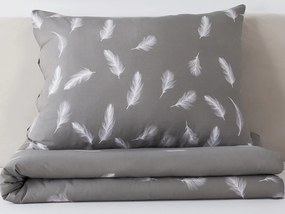 XPOSE® Bavlnené obliečky PIERKA na dve postele