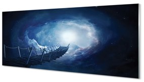Obraz plexi Oblohy zatiahnuté bridge 120x60 cm