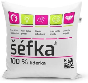 Sablio Vankúš Šéfka: 40x40 cm