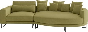 XXXLutz VEĽKÁ POHOVKA, textil, olivovozelená Livetastic - Sedačky - 001968009103