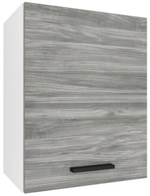 Kuchynská skrinka Belini horná 45 cm šedý antracit Glamour Wood  TOR SG45/1/WT/GW1/0/B1