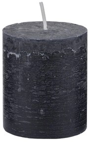 RUSTIC Sviečka 8 cm - čierna