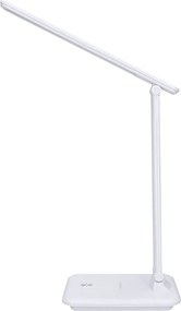 LED stolná lampička 10W, 490lm, zmena CCT, stmievanie, biela