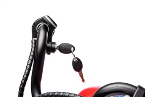 LEAN CARS Dobíjací motocykel A9902 36V Red