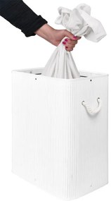 Kôš na bielizeň SOREN biely