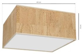 Stropné svietidlo CORK 2xE27/60W/230V