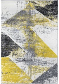 Koberce Breno Kusový koberec ALORA A1012 Yellow, žltá, viacfarebná,200 x 290 cm