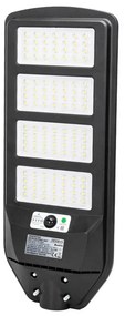 Aigostar B.V. Aigostar - LED Solárna pouličná lampa so senzorom LED/200W/3,2V 6500K + DO AI1886