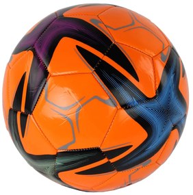 Lean Toys Oranžová futbalová lopta - 24 cm Veľkosť 5