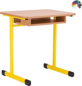 Školská žiacka Jednomiestna lavica VARIOFIX pevná, rôzne farby a veľkosti