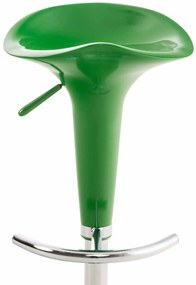 Plastová barová stolička Shine - Zelená