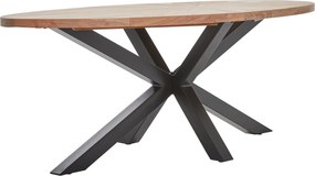 XXXLutz JEDÁLENSKÝ STÔL, akácia, čierna, farba akácie, 200/100/76 cm Livetastic - Online Only jedálne - 000377008901