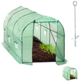 Bezbariérový skleník na ovocie a zeleninu, zelený RD26120