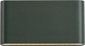 Moderné vonkajšie nástenné svietidlo tmavozelené 17,5 cm vrátane LED IP65 - Batt