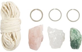 Kreatívna sada Mini Craft Kit Macramé Key Rings