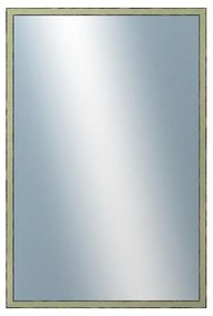 DANTIK - Zrkadlo v rámu, rozmer s rámom 40x60 cm z lišty AKVAREL zelená vysoká (2655)