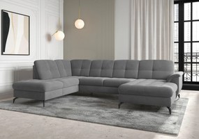 XXXLutz SEDACIA SÚPRAVA, textil, sivá Sit & More - Sedačky - 00014401334M